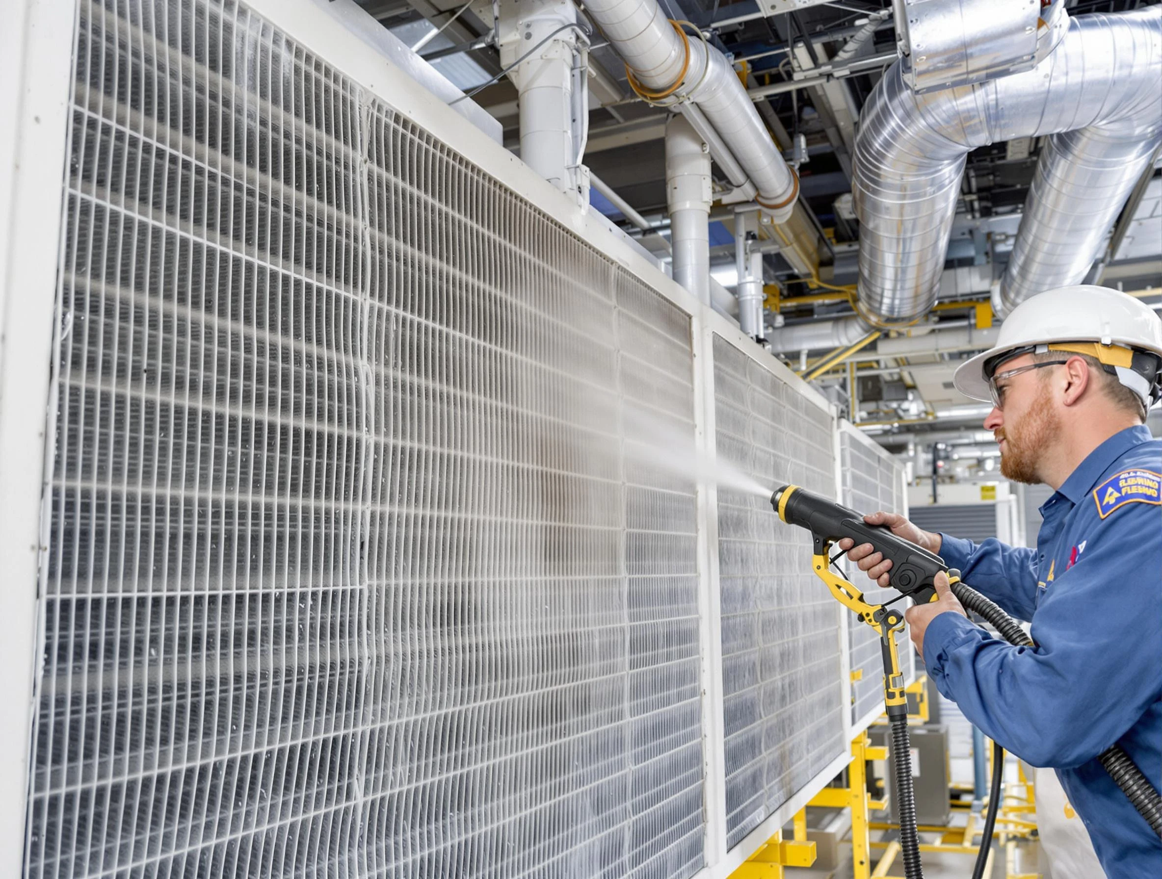Professional commercial coil cleaning by Montevallo Air Duct Cleaning in Montevallo